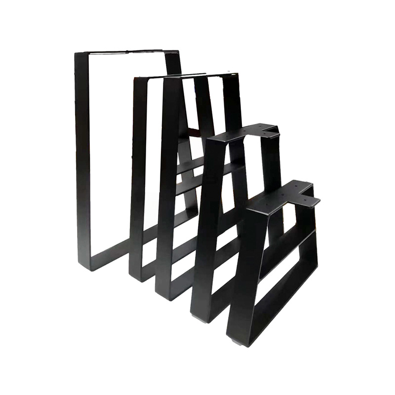 Trapetsoidiset metallipöytäjalat